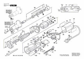 BOSCH Typschild | Ersatzteile für GGS 7 C | 160111A3H3