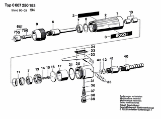 BOSCH Spannzange | Ersatzteile für 50 WATT-SERIE | 1608570061