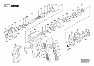 BOSCH Klebeschild | Ersatzteile für Schlagschrauber | 3601110562