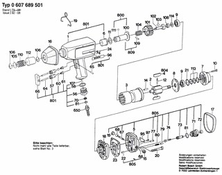 BOSCH Typschild | Ersatzteile für Schlagschrauber | 160111A3HF