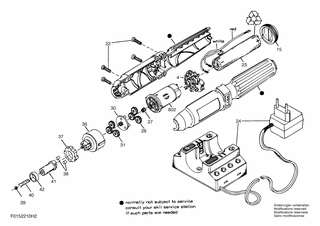 BOSCH Getriebe | Ersatzteile für 2210 | 2610352599