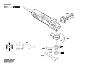 BOSCH Lagerflansch | Ersatzteile f�r AG40-11PD | 1607000D6C