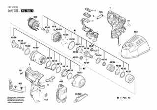BOSCH Steckerstift | Ersatzteile für GDS 10,8 V-EC | 2609111738