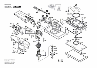 BOSCH Verbindungsleitung | Ersatzteile für PSS 23 AE | 2604448118