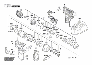 BOSCH Dämpfungsgummi | Ersatzteile für GDR 12 V-EC | 2609170260