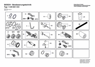 BOSCH Flachdichtung | Ersatzteile für Gelenkst?ck | 1609351043