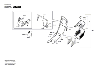 BOSCH Ein/Aus-Schalter | Ersatzteile f�r ARM 32 | F016F05717