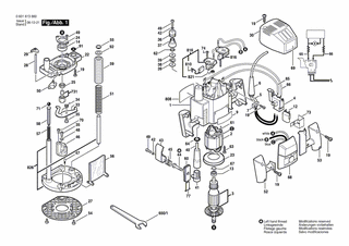 BOSCH Spannzange 12 MM | Ersatzteile für GOF 1300 CE | 2608570107
