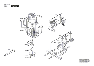 BOSCH Spannzange 3/8 | Ersatzteile f�r GOF 1600 A | 2608570112