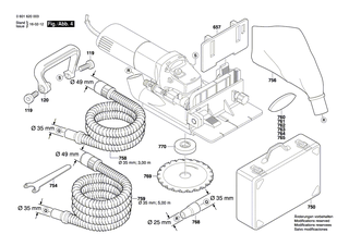 BOSCH Adapter | Ersatzteile f�r GFF 22 A | 1600A00B8V