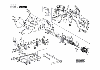 BOSCH Typschild | Ersatzteile für GKS 85 S | 160111A3H3