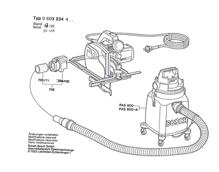 BOSCH Typschild | Ersatzteile f�r PKS 65 | 160111A3H3