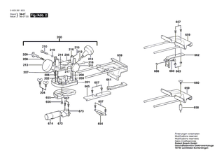 BOSCH Brstenhalter | Ersatzteile fr POF 600 ACE | 1600A003G4