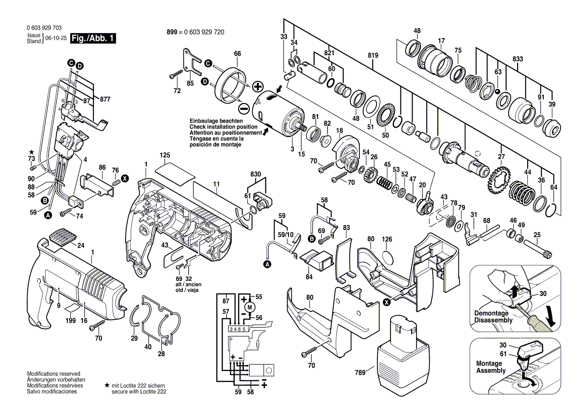 BOSCH Winkelbohrkopf SDS PLUS Ersatzteile f r PBH 12 VRE