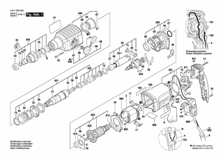 BOSCH Typschild | Ersatzteile für GBH 2-22 E | 160111A3H5