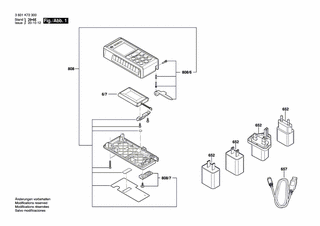 BOSCH Ladegerät EU 100-240V 5V 1A | Ersatzteile für GLM 80 | 2609120713