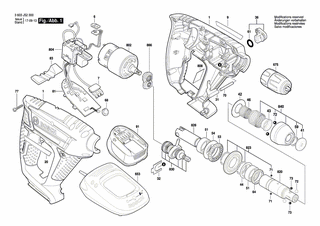 BOSCH Akku-Paket PBA 18V 2,0Ah 36Wh LI | Ersatzteile für UNEO Maxx | 2607337211
