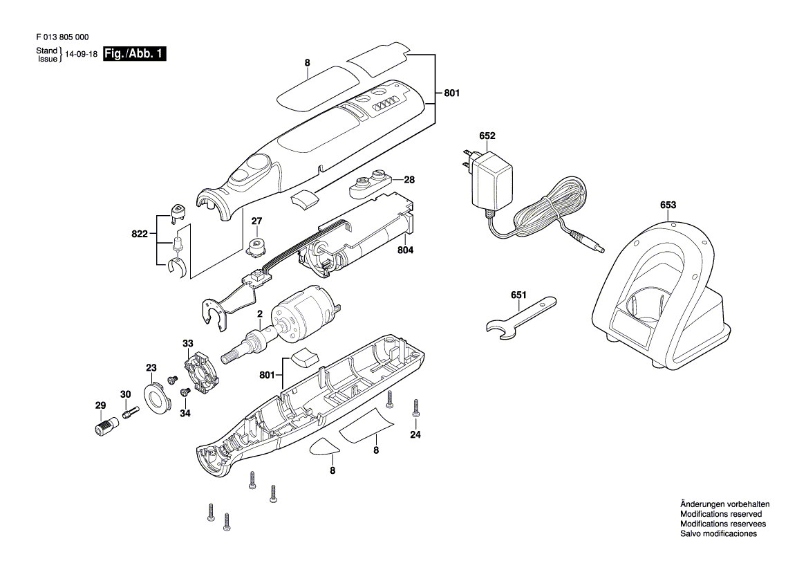 BOSCH Ladegerät 8050 Power Adapter EU | Ersatzteile für 8050
