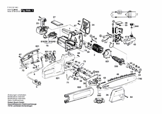 BOSCH Ein/Aus-Schalter | Ersatzteile fr 1619 | 1607200107