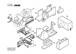 BOSCH Saugstutzen | Ersatzteile f�r GHO 31-82 | 2605702022