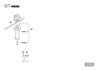 BOSCH Typschild | Ersatzteile f�r GSB 19-2 RE | 160111A3ZN