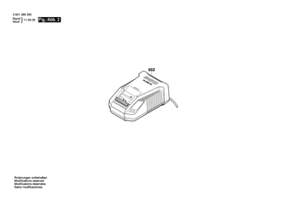 BOSCH Typschild | Ersatzteile f�r GGS 18 V-LI | 160111A4XH
