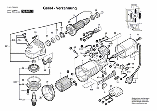 BOSCH Brstenhalter | Ersatzteile fr PWS 8-125 CE |...