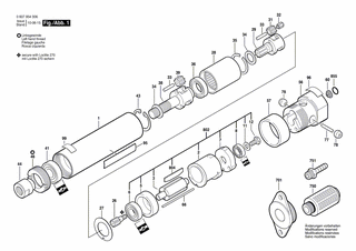 BOSCH Stirnrad | Ersatzteile für 120 WATT-SERIE | 3606316114
