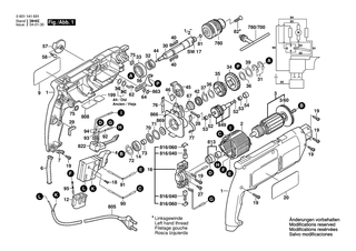 BOSCH GSB 2-600 RE - 0601141691