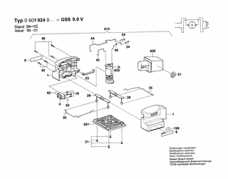 BOSCH GSS 9,6 V - 0601924003