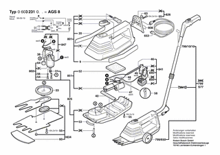 BOSCH Rasenkantenschere - 0603231003
