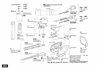 BOSCH P 801 - 0603232960
