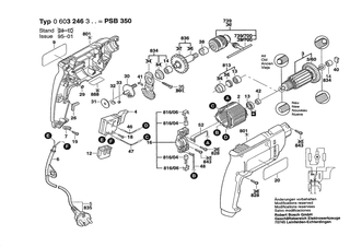 BOSCH PSB 350 - 0603246303