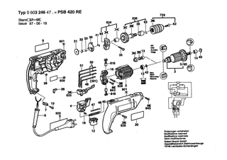 BOSCH PSB 420 RE - 0603246470