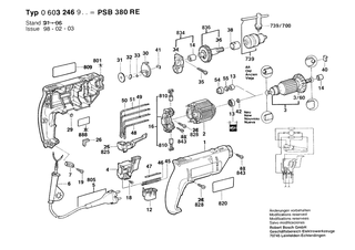 BOSCH PSB 380 RE - 0603246903