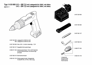 BOSCH SR 7,2 - 0603935003