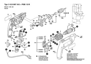 BOSCH PSB 13 R - 0603997985