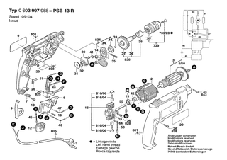 BOSCH PSB 13 R - 0603997988