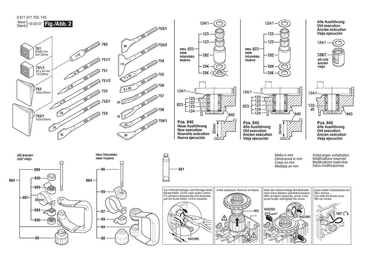 BOSCH GSH 10 C - 0611311703