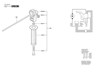 BOSCH GSB 162-2 - 3601A8B094