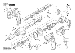 BOSCH GBM 13-2 RE - 3601AB2000