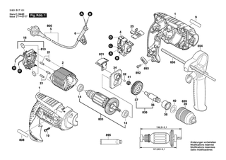 BOSCH GSB 13 RE - 3601B17101