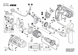 BOSCH GSB 1600 - 3601B18123