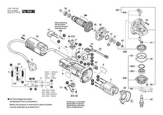 BOSCH GWS 9-125 - 3601C96004
