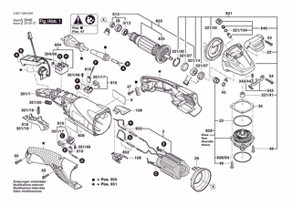BOSCH GWS 18-125 SPL - 3601GA3300