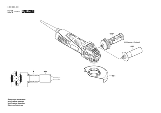 BOSCH GWX 13-125 - 3601GB5000