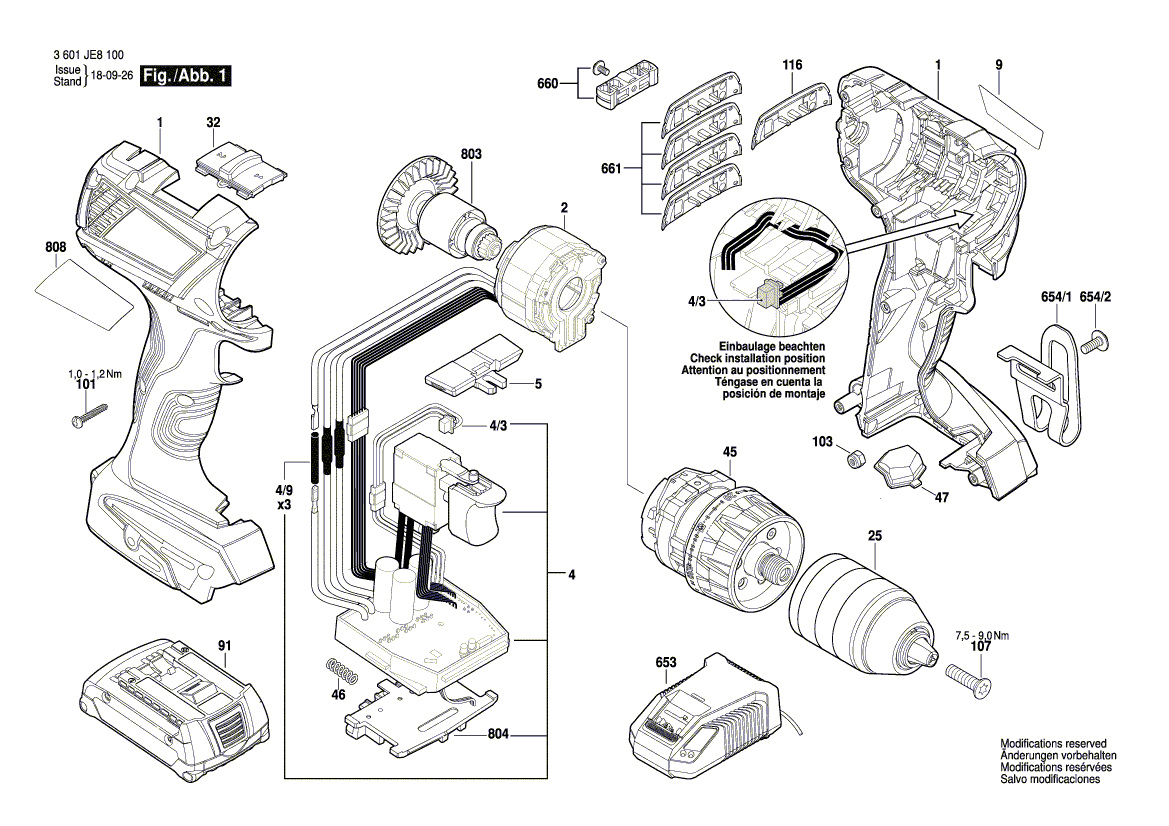 BOSCH GSR 18 V-EC - 3601JE8100