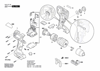 BOSCH GSR 18V-60 C - 3601JG1100
