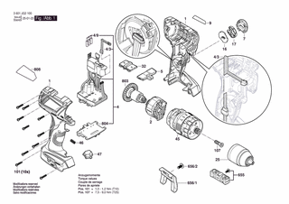 BOSCH GSB 18V-60 C - 3601JG2101