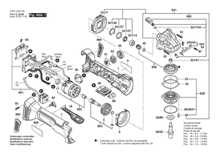 BOSCH GWS 18V-125 PSC - 3601JG3F00